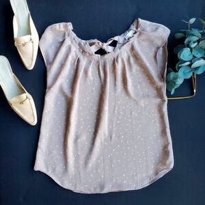 💍Lauren Conrad beige Blouse